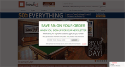Desktop Screenshot of framedart.com