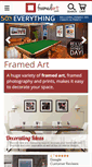 Mobile Screenshot of framedart.com